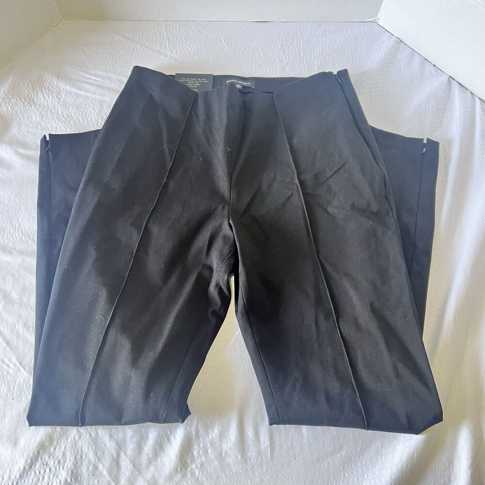 $90 Banana Republic Sloan Legging Pants Size 14L Washable Bi-Stretch Side Zip